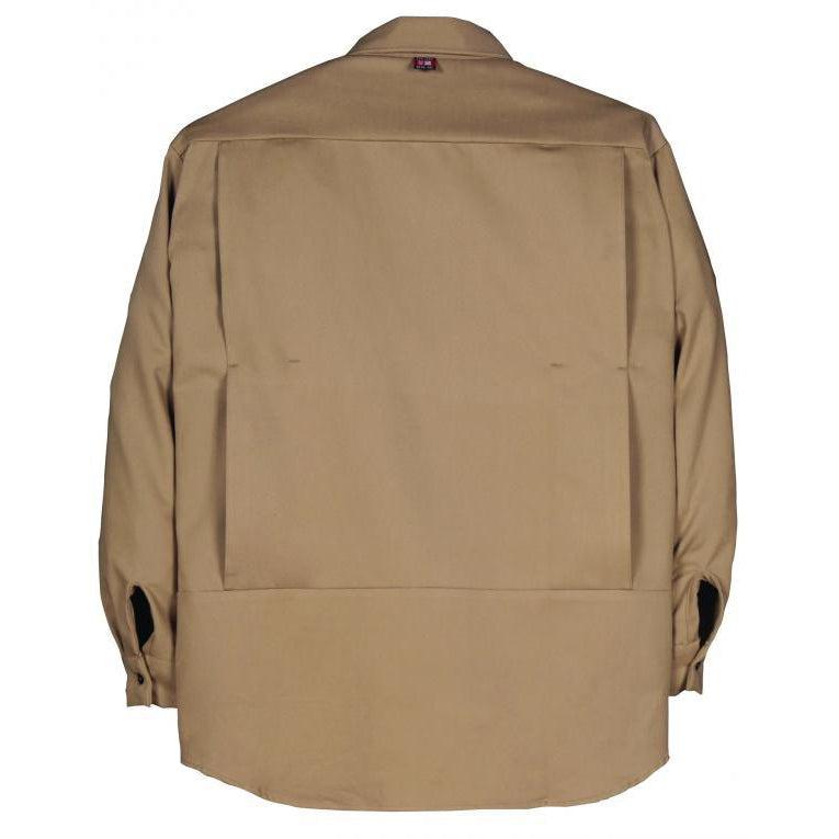 Big Bill FR 1117US7-NAY Navy Flashtrap Vented Shirt - Fire Retardant Shirts.com