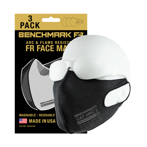 Benchmark FR 3052FR CAT 2 FR Face Mask "Ninja Style" (3-Pack)-Fire Retardant Shirts.com