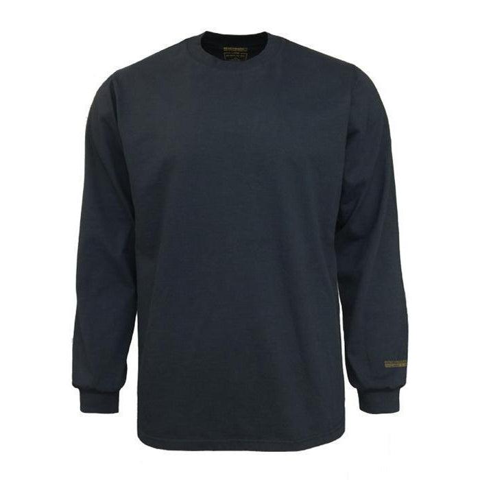 Benchmark FR 3118FRN Navy Plain T-Shirt-Fire Retardant Shirts.com