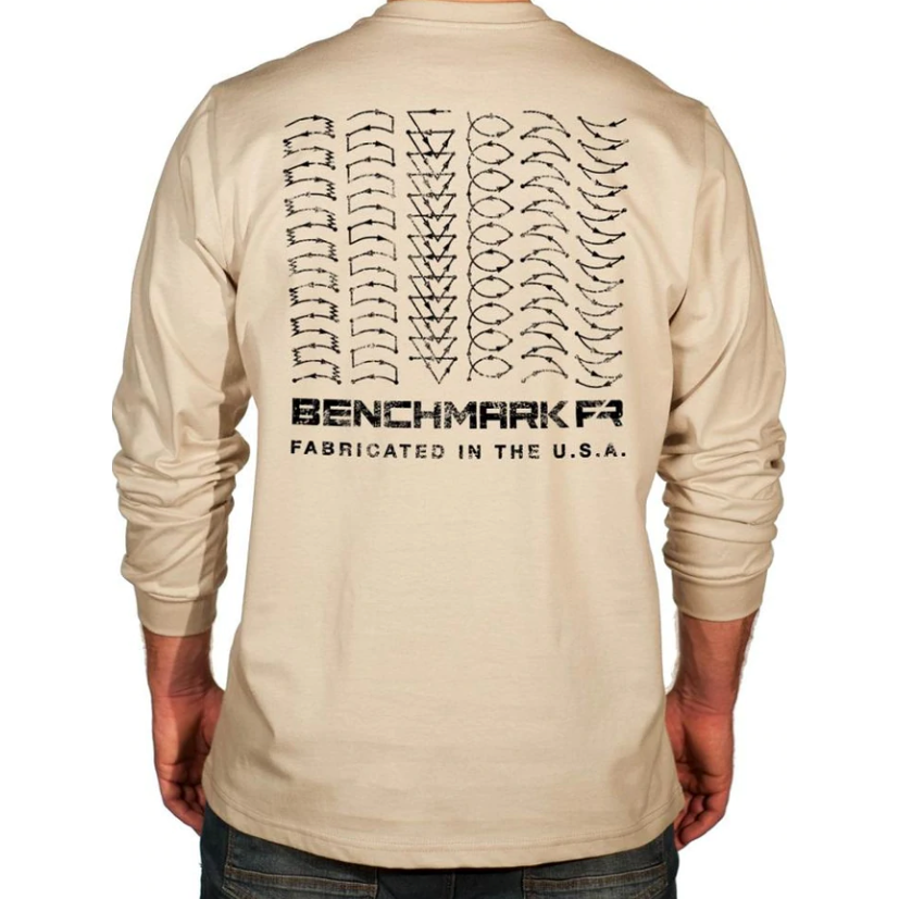 Benchmark 3118FR-WELD Weld Weave Graphic FR T-Shirt With Pocket