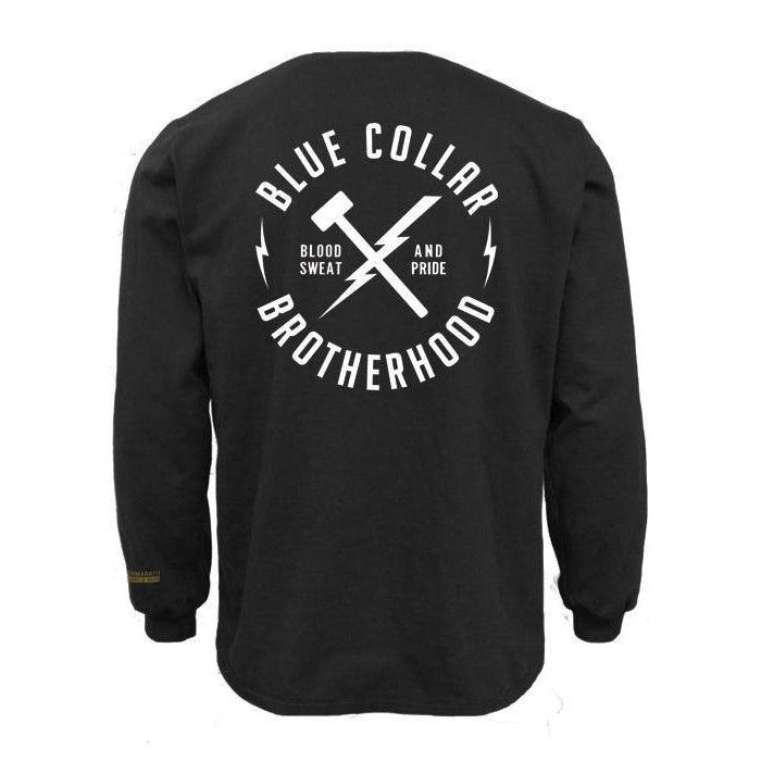 Benchmark FR 3118FRBCBH Blue Collar Brotherhood Shirt - Fire Retardant Shirts.com