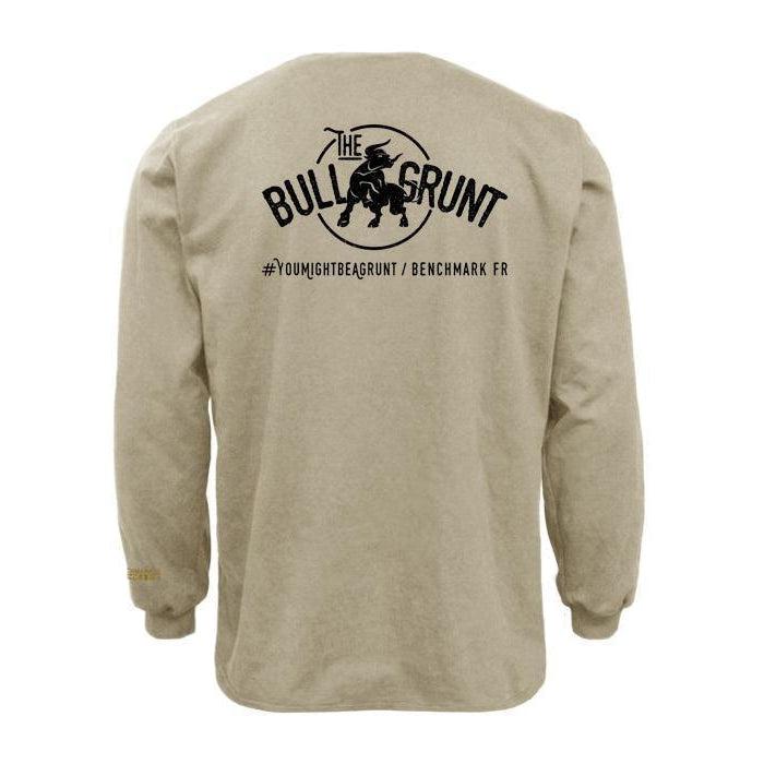 Benchmark FR 3118FRBK-S-BULLGRUNT FR The Bull Grunt T-Shirt - Fire Retardant Shirts.com