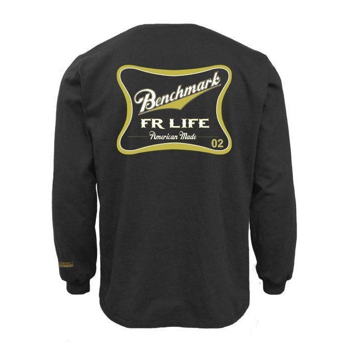 Benchmark FR 3118FRBK-S-FRLIFE FR Life T-Shirt - Fire Retardant Shirts.com