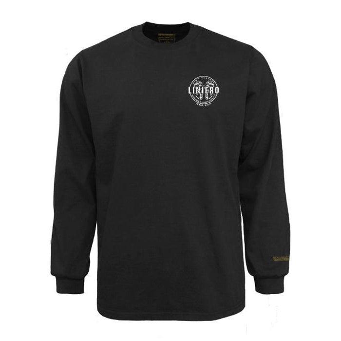 Texas – Fire T-Shirt FR Shirts 3118FRBK-S-LINTX Retardant Benchmark Liniero