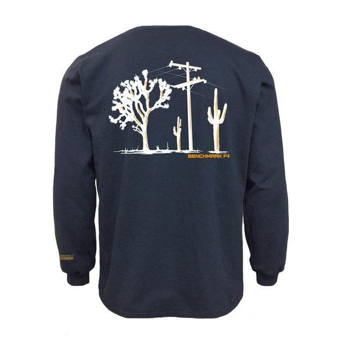 Benchmark FR 3118FRN-S-CACTUS Cactus T-Shirt - Fire Retardant Shirts.com