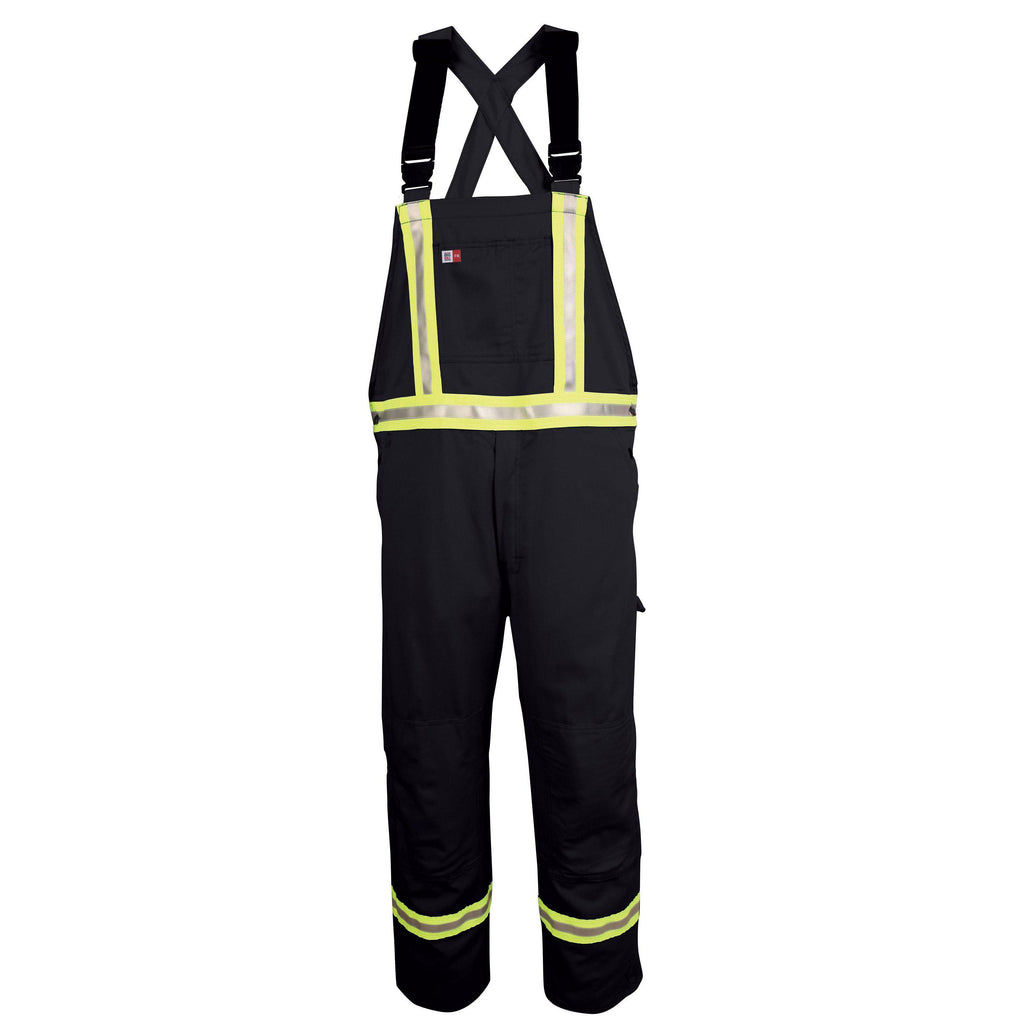 Big Bill FR 189US7-NAY Navy Unlined Reflective Bib Overall-Fire Retardant Shirts.com