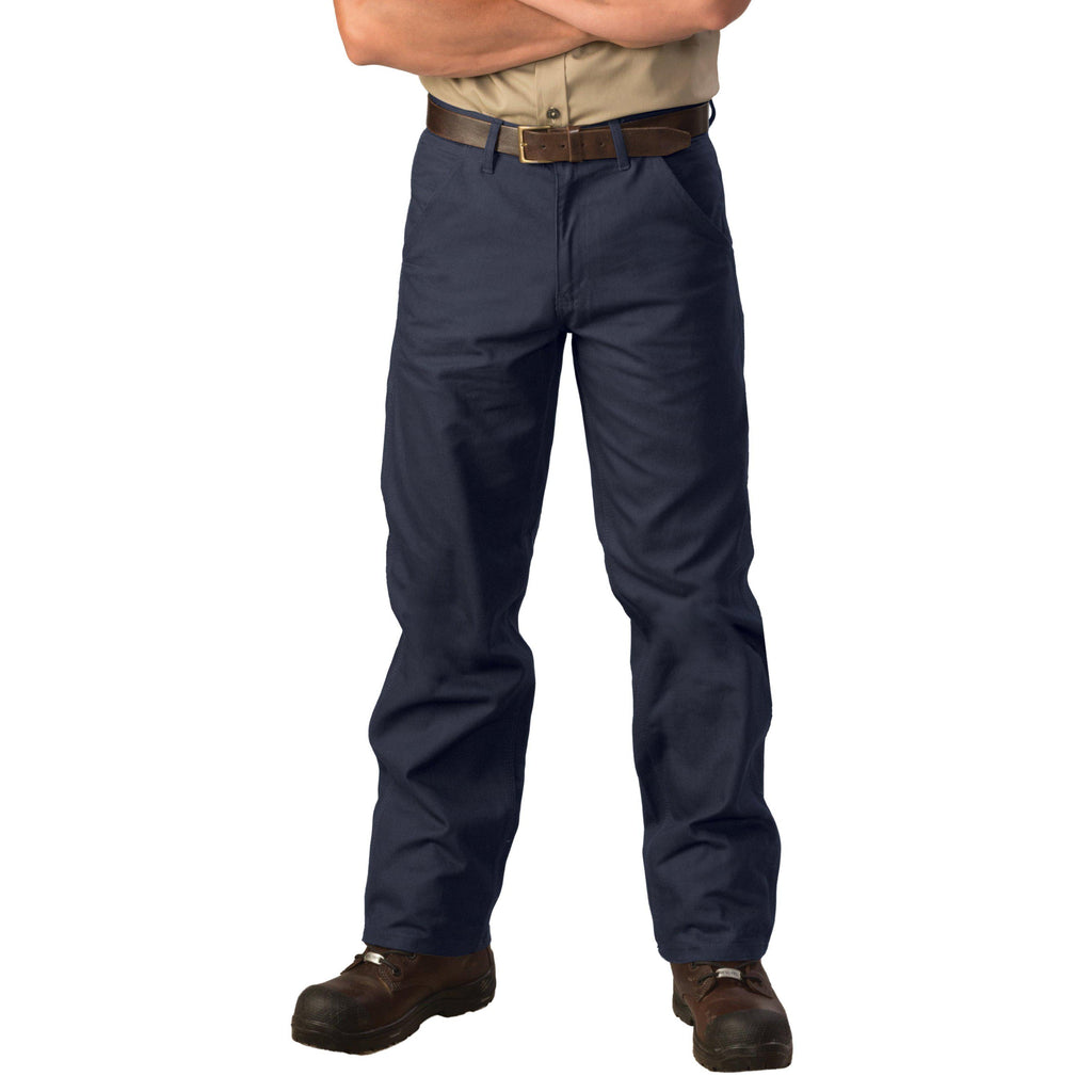 Big Bill FR 1981BW8-NAY Navy Utility Jeans-Fire Retardant Shirts.com
