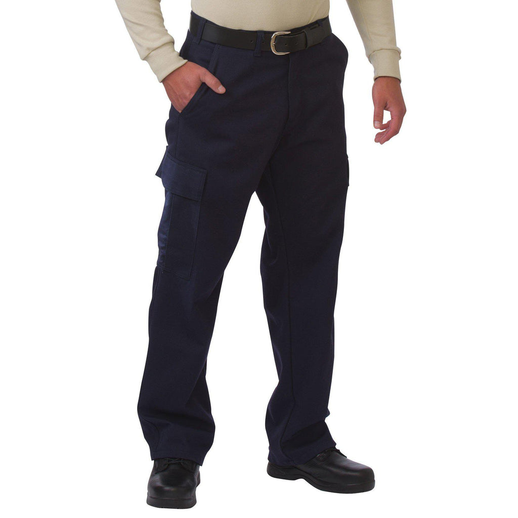 Big Bill FR 3239TS9-NAY Navy Cargo Pants-Fire Retardant Shirts.com