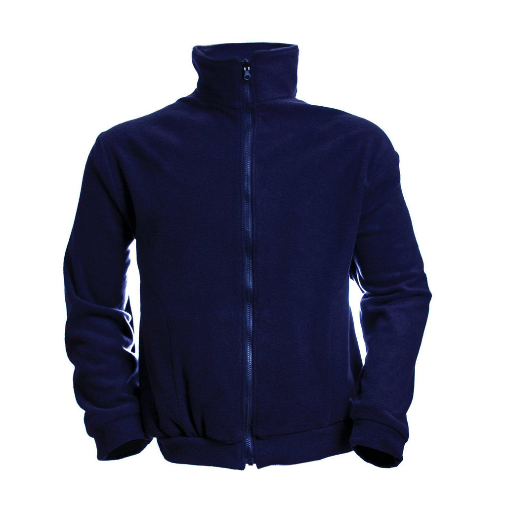 Big Bill FR 460PTF-NAY Navy Fleece Jacket-Fire Retardant Shirts.com