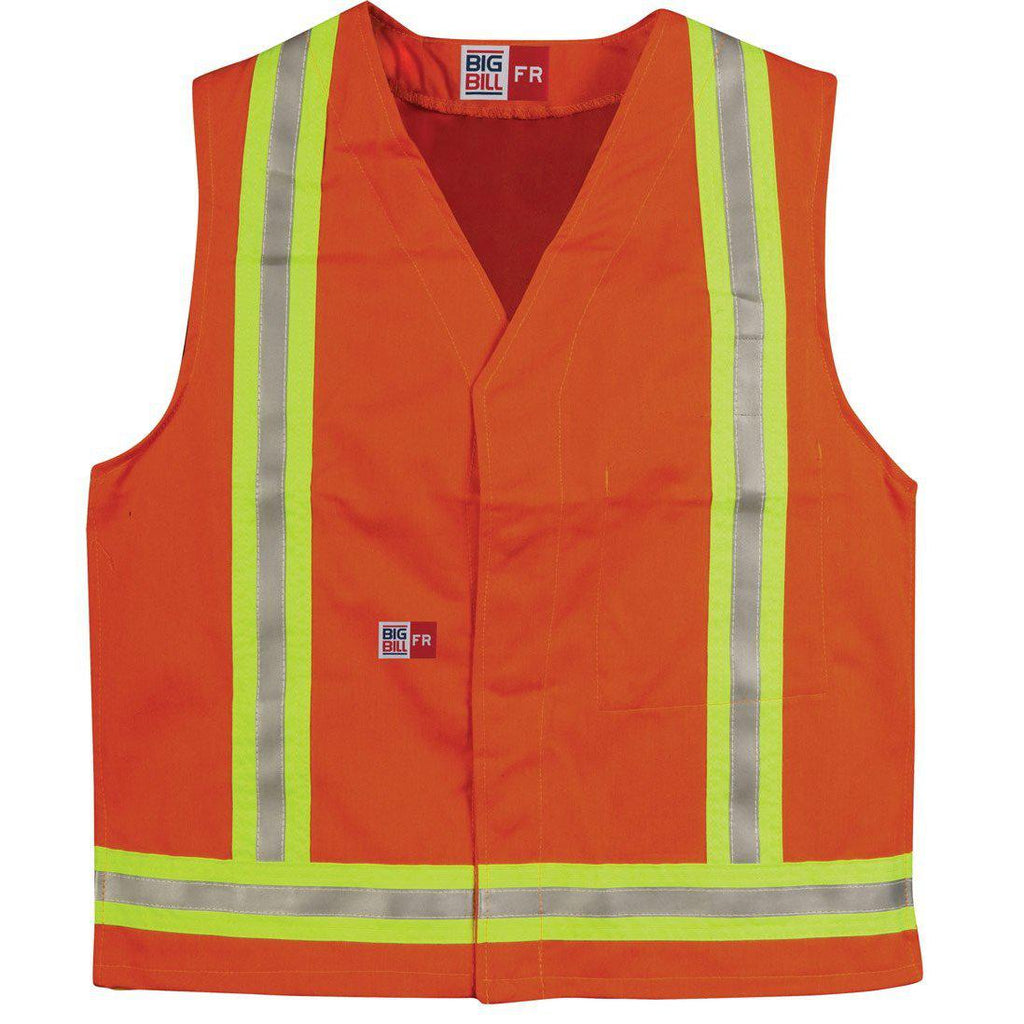 Big Bill FR A624US9 Hi-Vis Reflective Vest-Fire Retardant Shirts.com