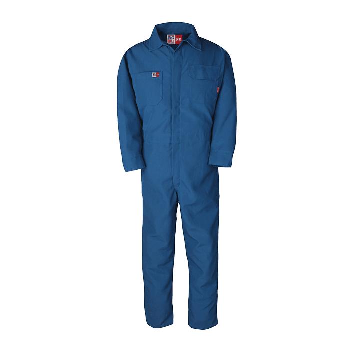 Big Bill FR TX1100N4-BLR Royal Blue Nomex Industrial Coverall-Fire Retardant Shirts.com