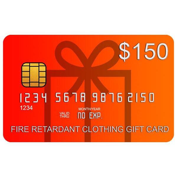 Fire Retardant Clothing Gift Card-Fire Retardant Shirts.com