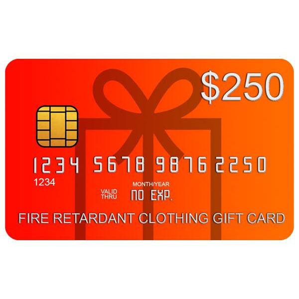 Fire Retardant Clothing Gift Card-Fire Retardant Shirts.com