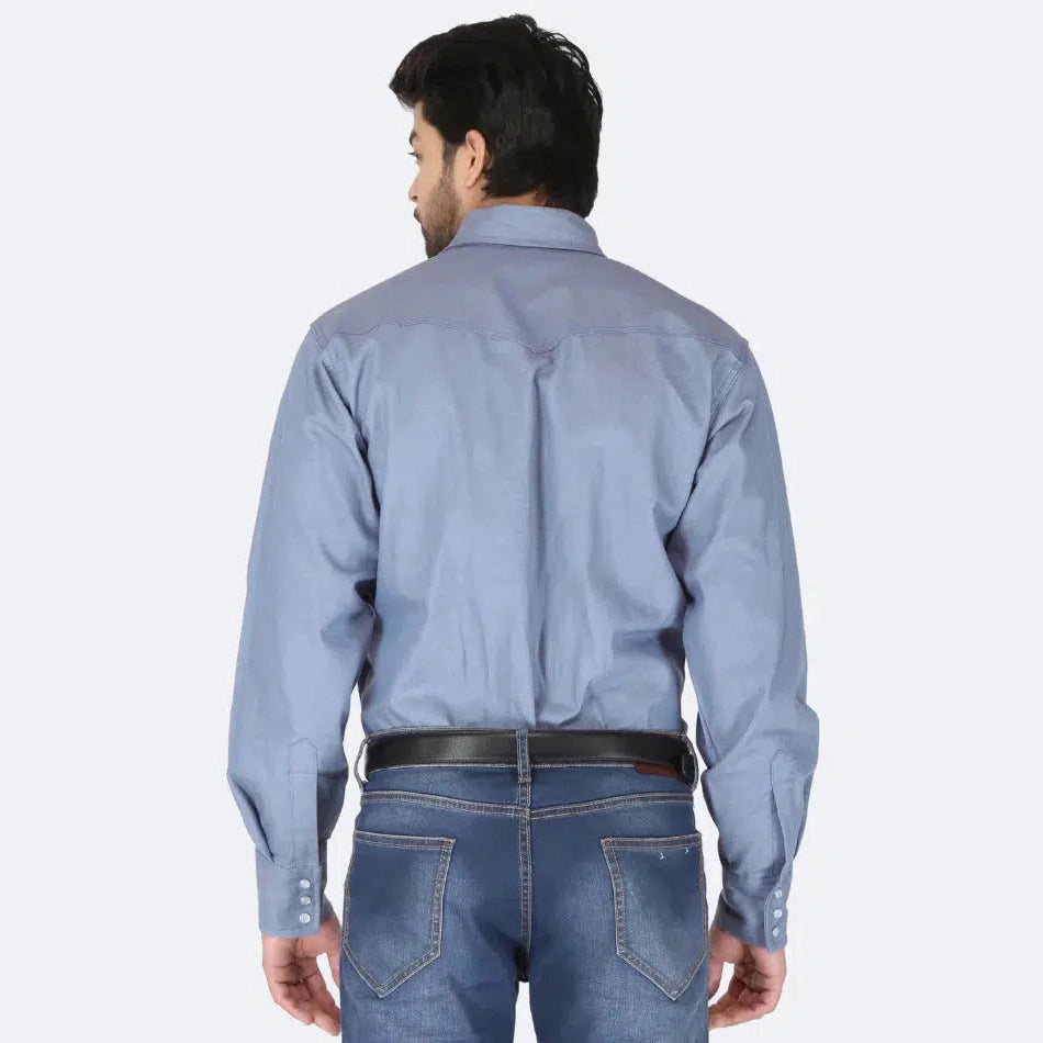 Forge FR MFRCLS-0010 Chambray Shirt-Fire Retardant Shirts.com