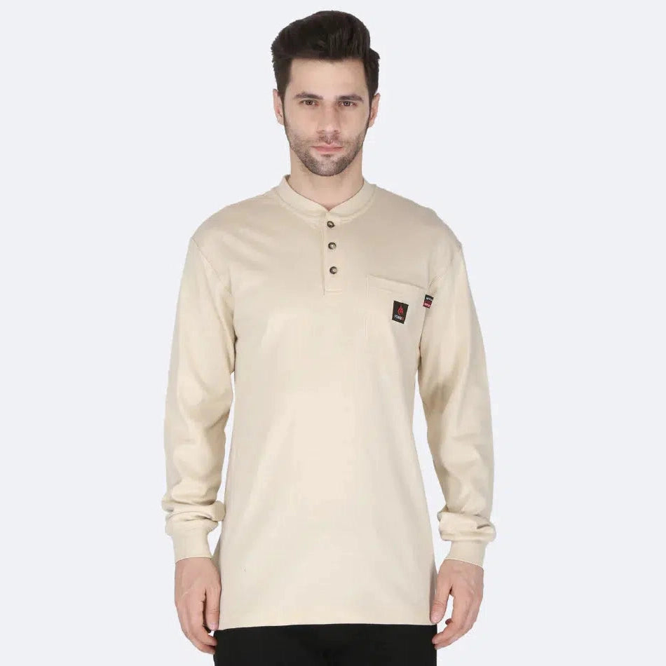 Forge FR MFRHNLY004 Henley Shirts - CLOSEOUT-Fire Retardant Shirts.com