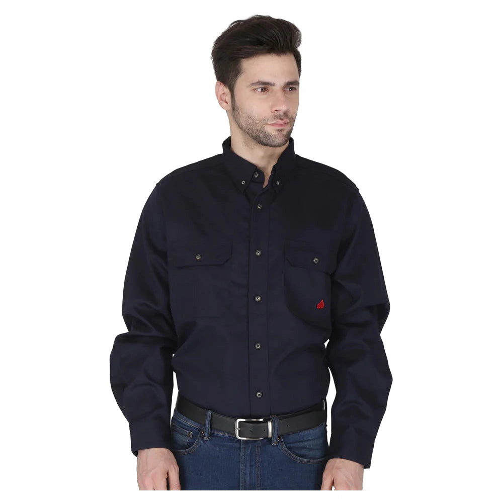 Forge FR MFRLB2PS-024 Solid Button - CLOSEOUT-Fire Retardant Shirts.com