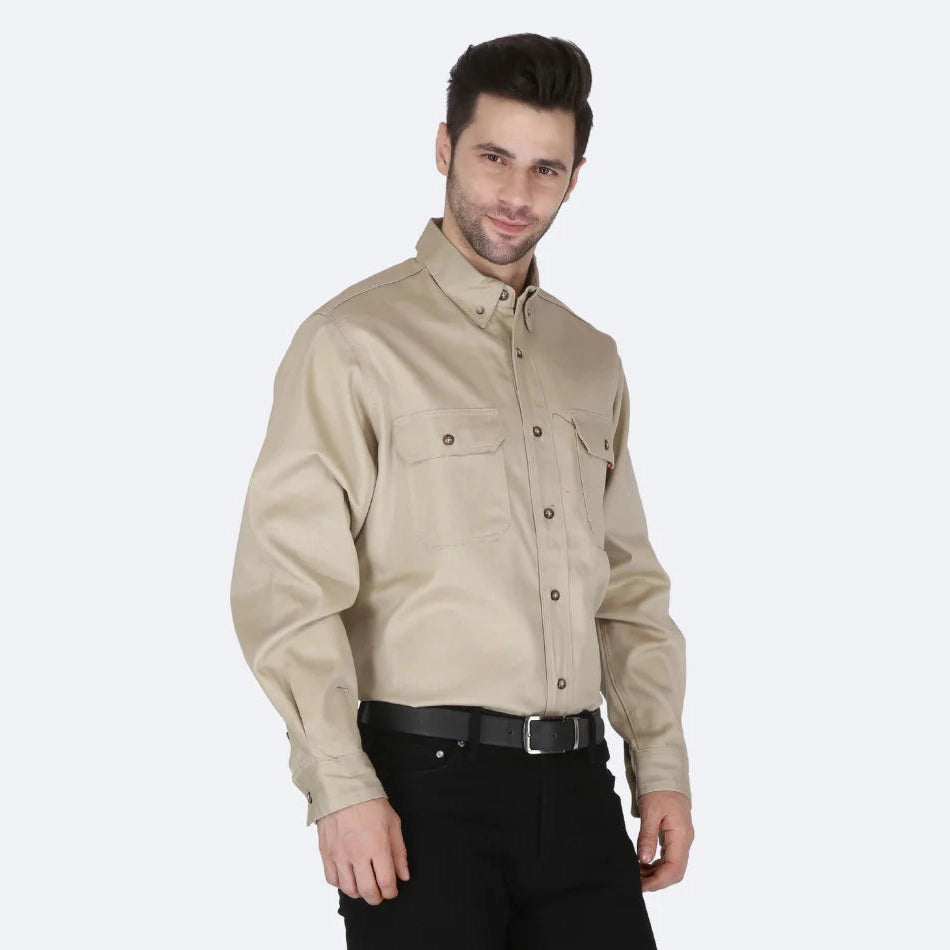 Forge FR MFRLB2PS-024 Solid Button - Close Out-Fire Retardant Shirts.com