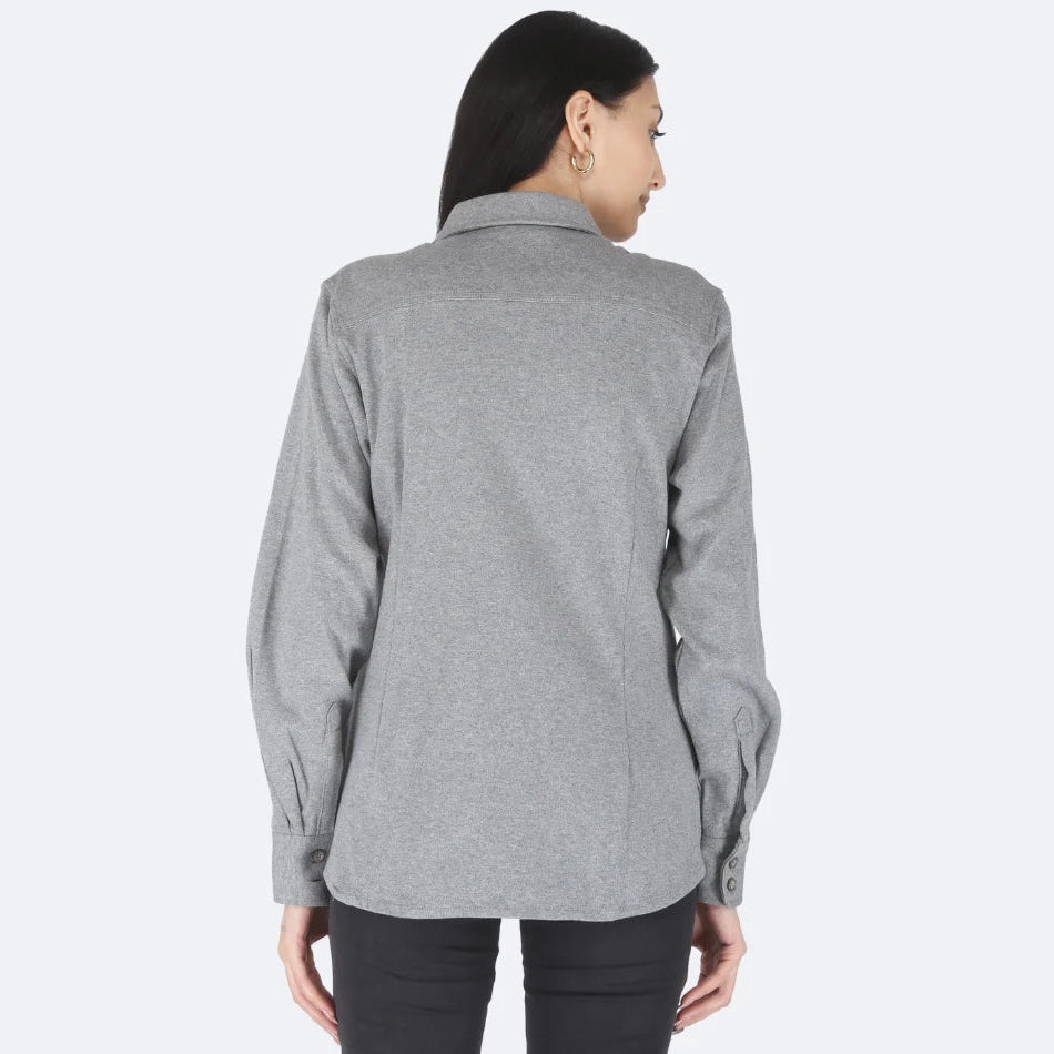 Forge FR LFRB1PS-026 - Ladies FR Knit Shirt - Grey