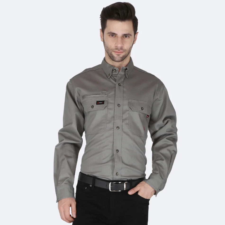 Forge FR MFR-605 Vent Shirt - Light Grey 