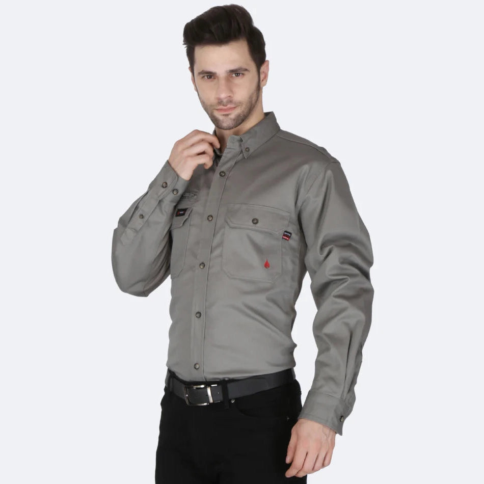 Forge FR MFR-605 Vent Shirt - Light Grey 