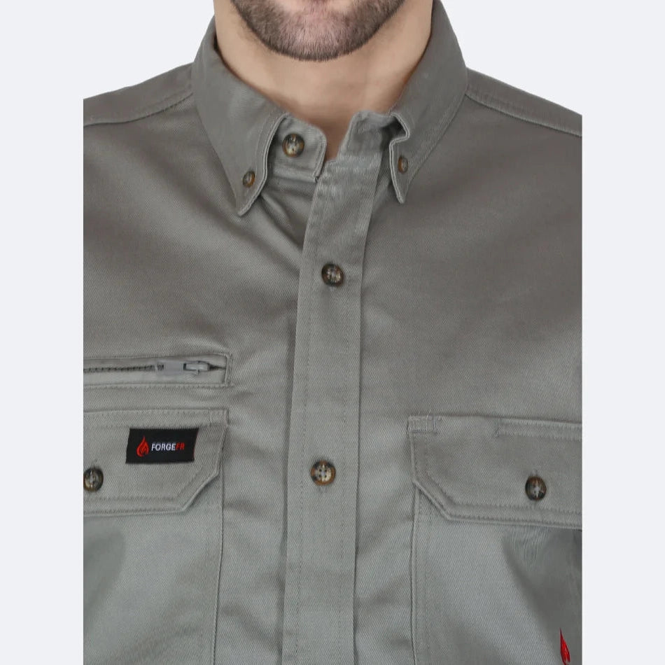Forge FR MFR-605 Vent Shirt - Light Grey 