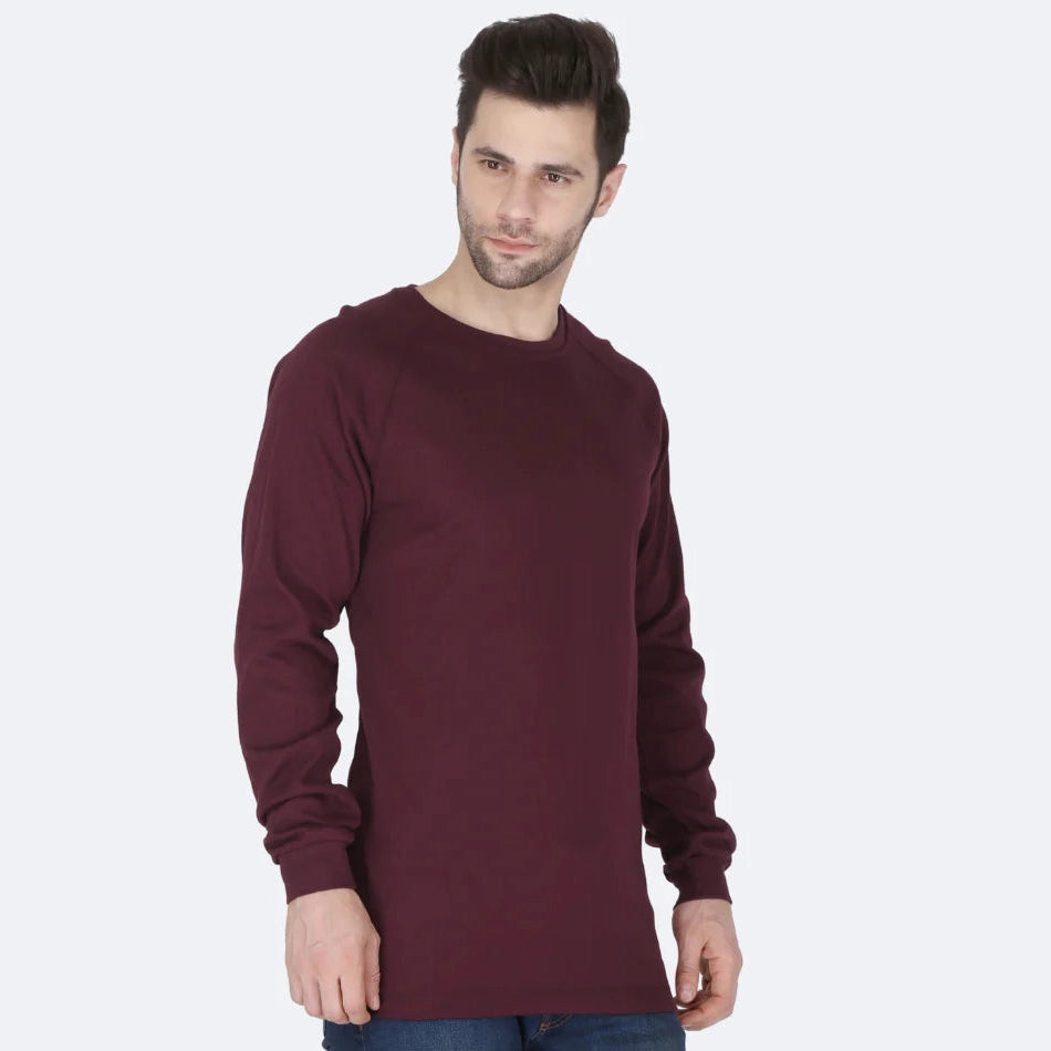 Forge FR MFRCNT-009 Crew Neck Tee - Burgundy