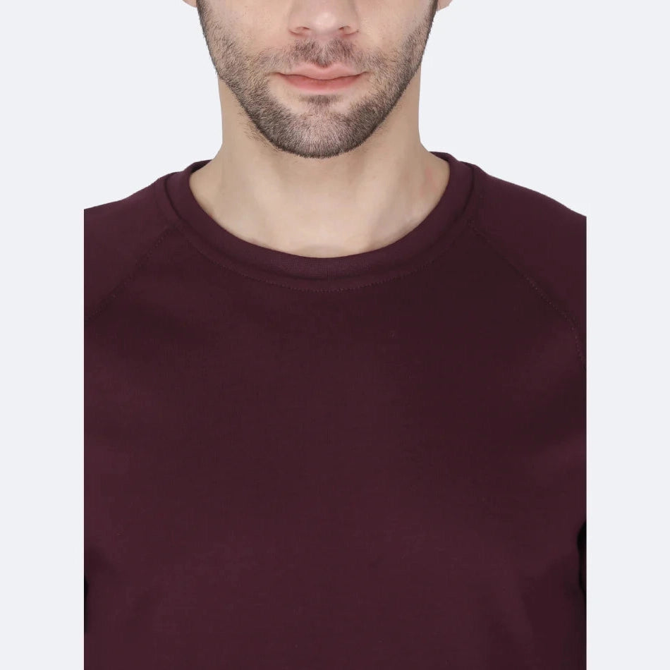 Forge FR MFRCNT-009 Crew Neck Tee - Burgundy