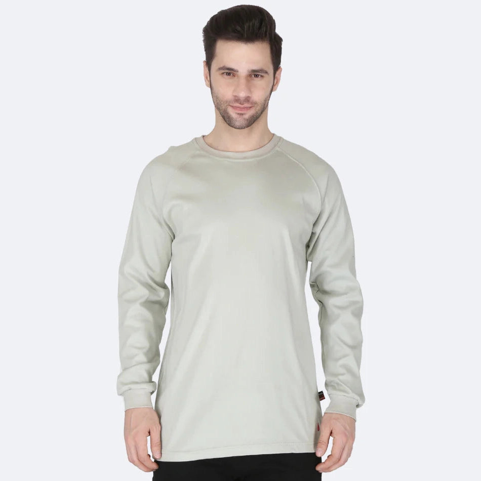 Forge FR MFRCNT-009 Crew Neck Tee - Light Grey 