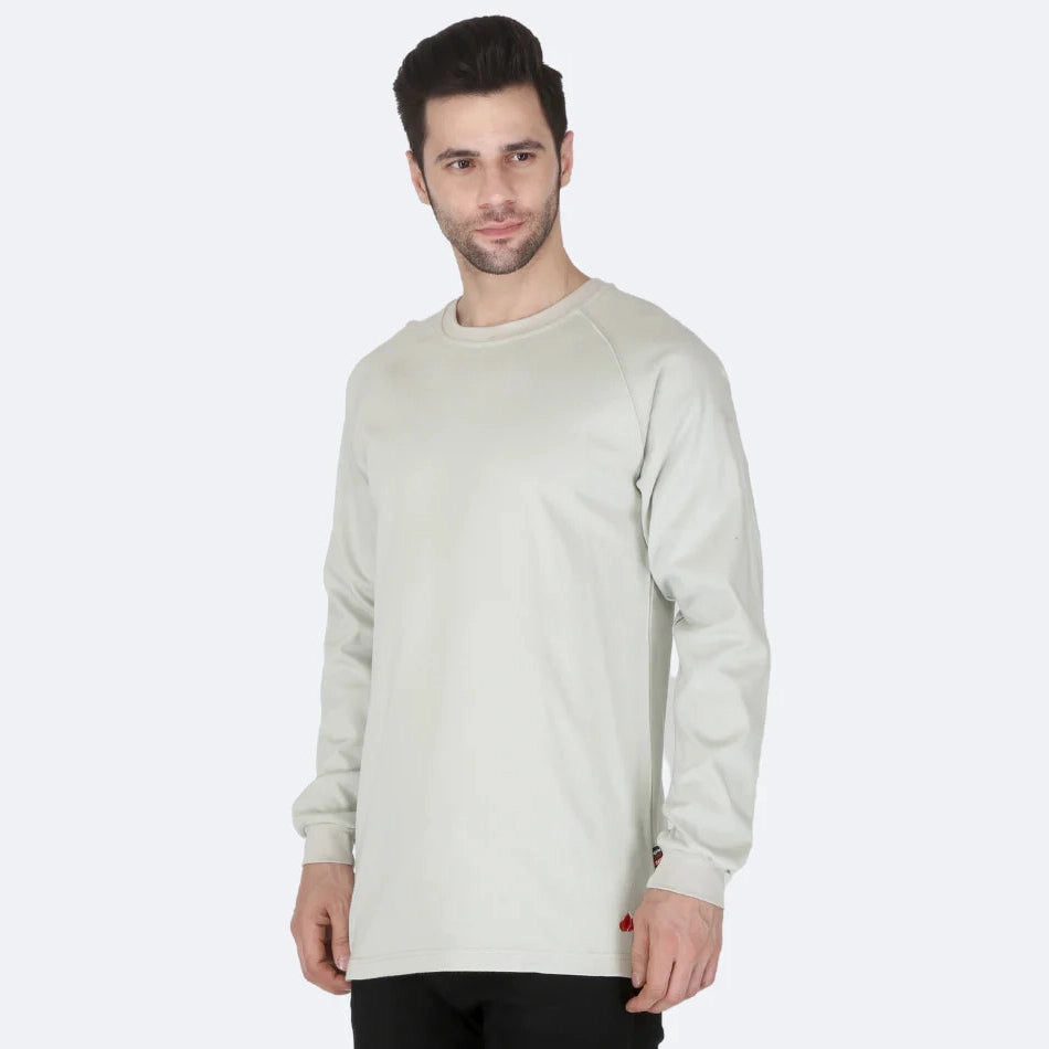 Forge FR MFRCNT-009 Crew Neck Tee - Light Grey 