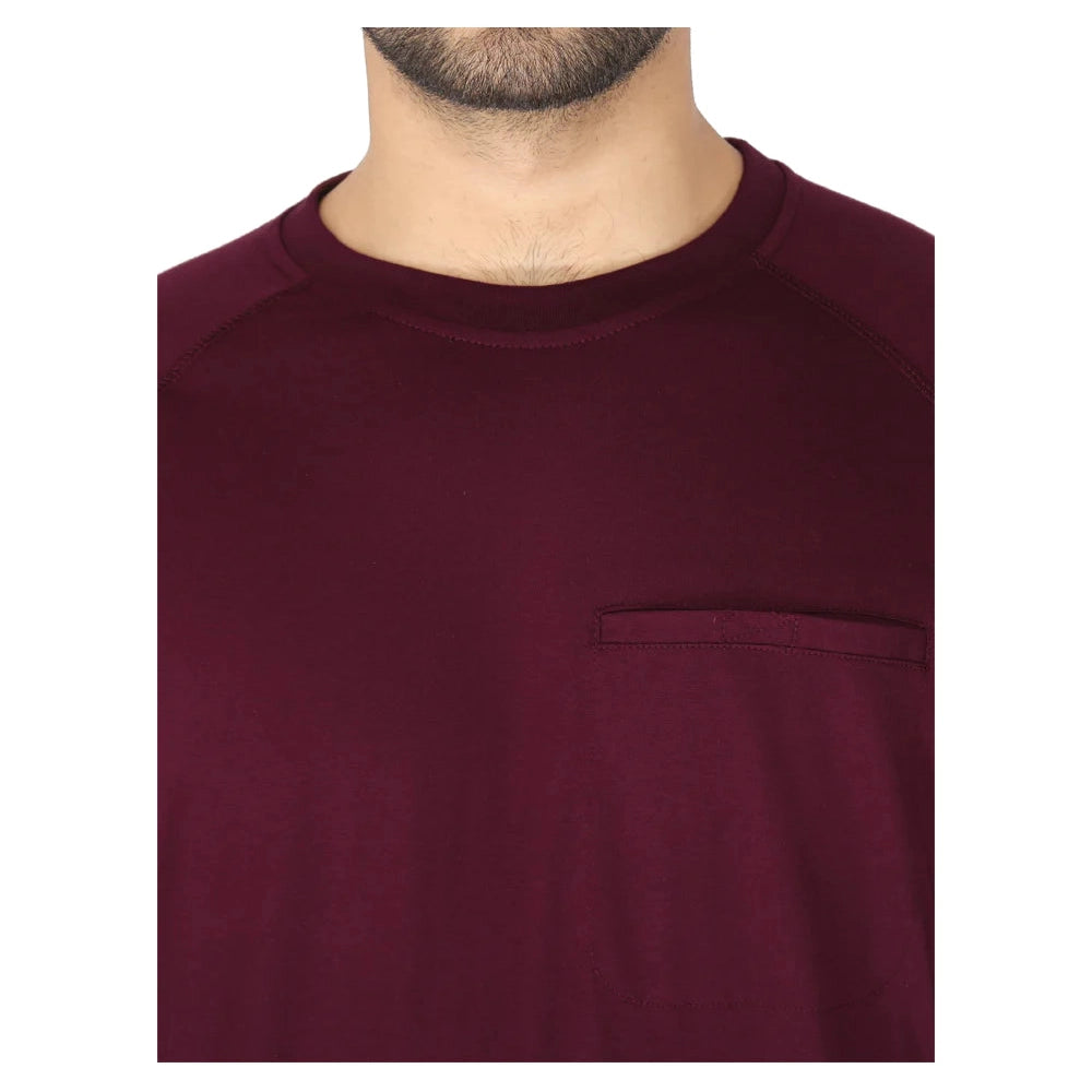 Forge FR MFRCNT-LW Light Weight Crew Neck Tee - Burgundy