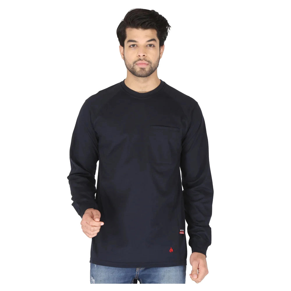 Forge FR MFRCNT-LW Light Weight Crew Neck Tee - Navy 