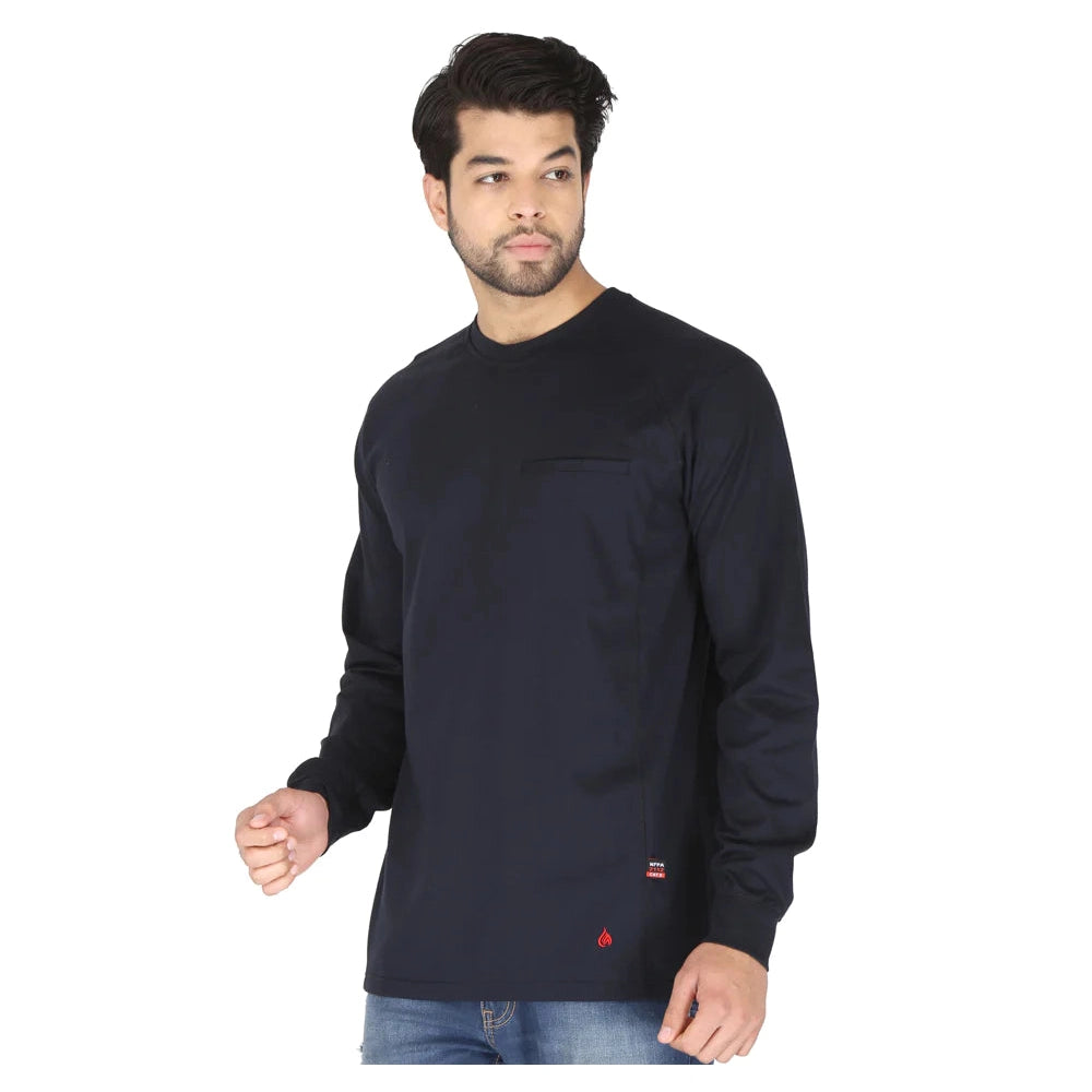 Forge FR MFRCNT-LW Light Weight Crew Neck Tee - Navy 