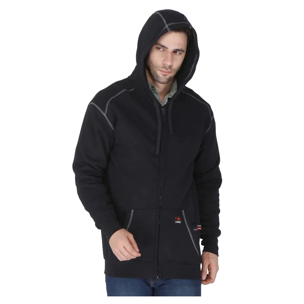 Forge FR MFRFPTH-001 Hoodie With Zipper - Navy