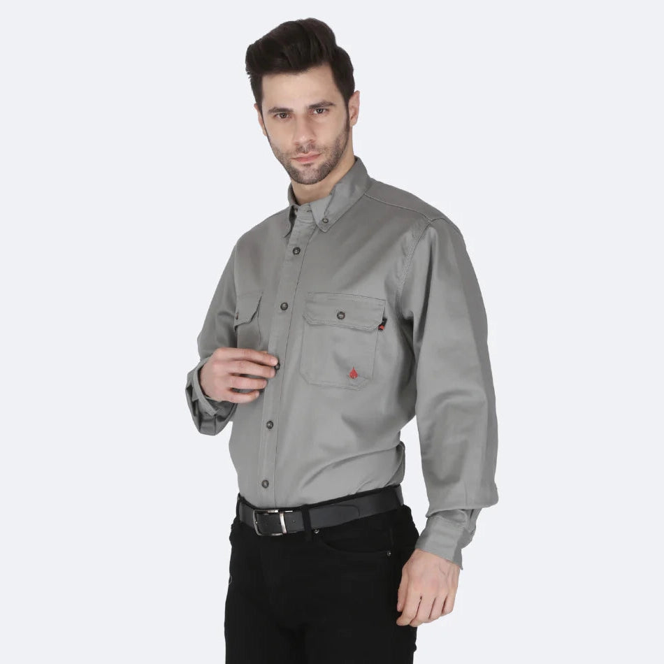 Forge FR MFRLB2PS-024 Solid Button - Light Grey