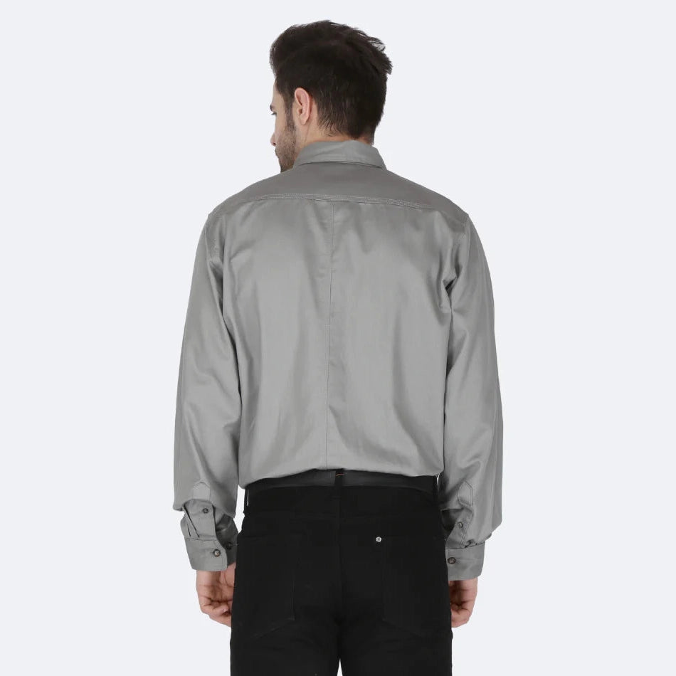 Forge FR MFRLB2PS-024 Solid Button - Light Grey