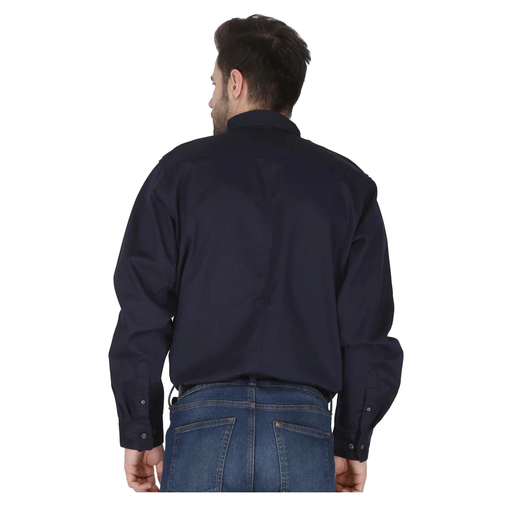 Forge FR MFRLB2PS-024 Solid Button - Navy