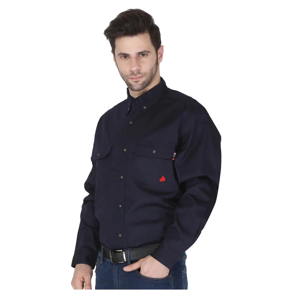 Forge FR MFRLB2PS-024 Solid Button - Navy