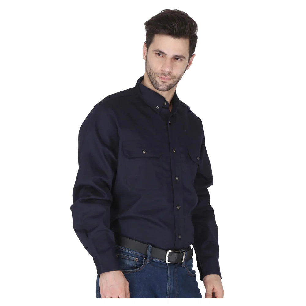 Forge FR MFRLB2PS-024 Solid Button - Navy