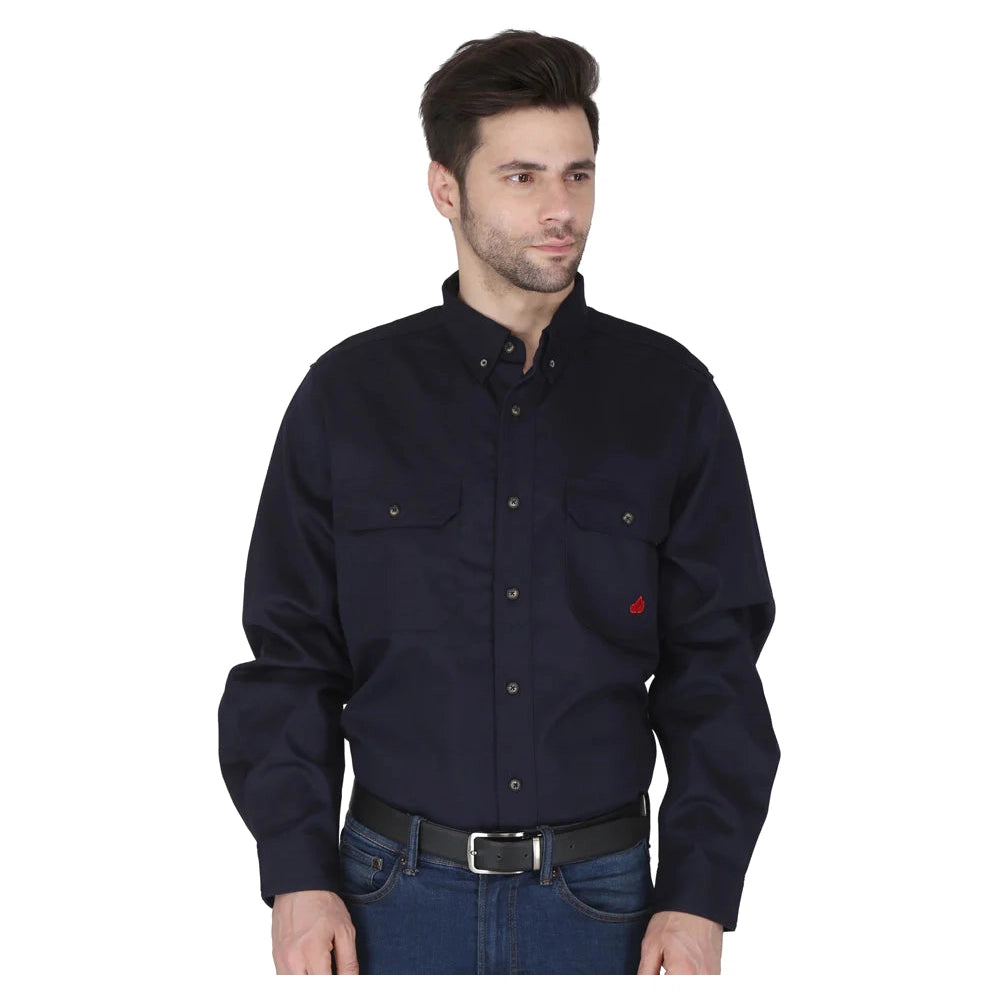 Forge FR MFRLB2PS-024 Solid Button - Navy