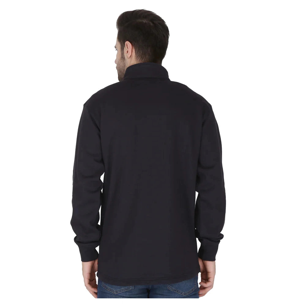 Forge FR MFRQZS-0028 1/4 Zip Sweater - Navy