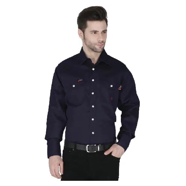 Forge FR MFRSLD-002 Solid Shirt - Navy 