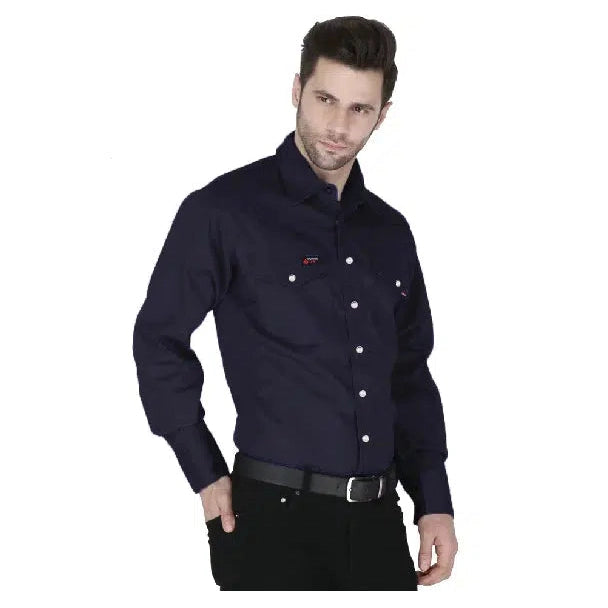 Forge FR MFRSLD-002 Solid Shirt - Navy 