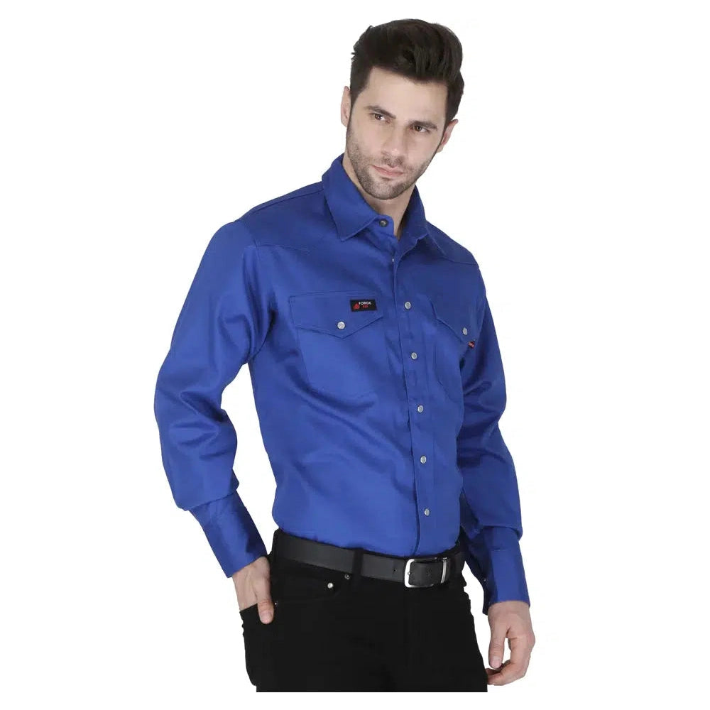 Forge FR MFRSLD-002 Solid Shirt - Royal Blue