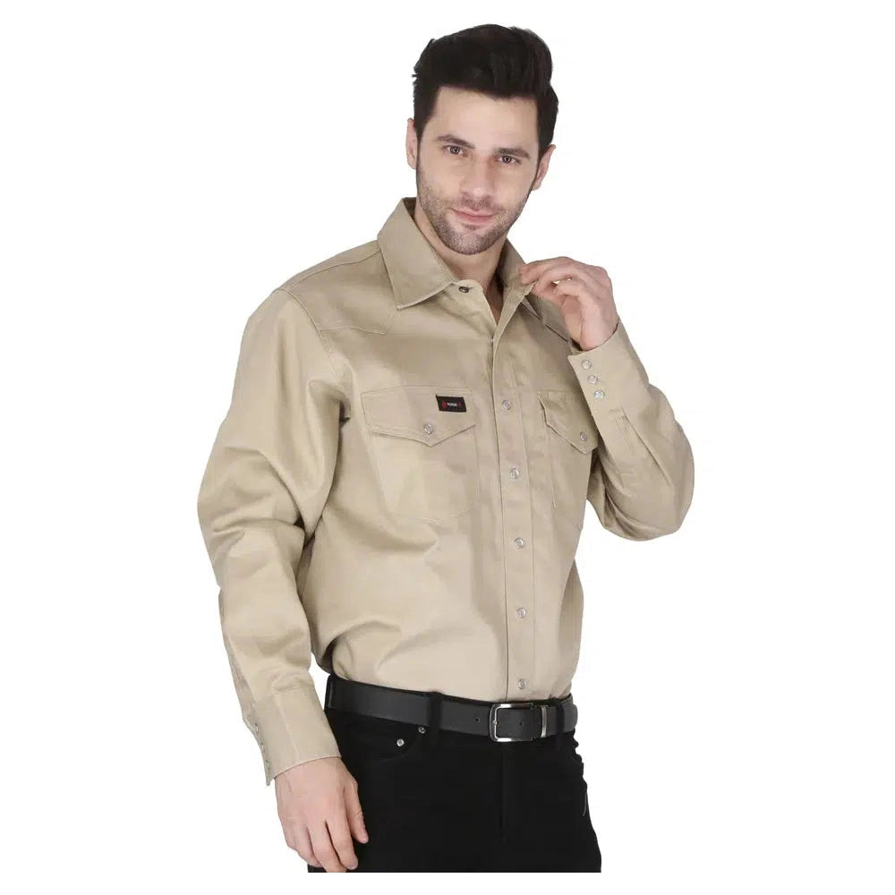 Forge FR MFRSLD-002 Solid Shirt - Stone