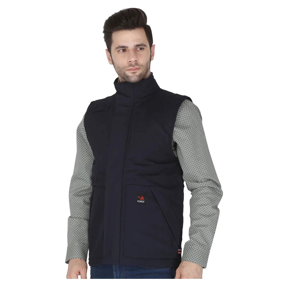    Forge FR MFRVST-001 Canvas Duck Vest - Navy