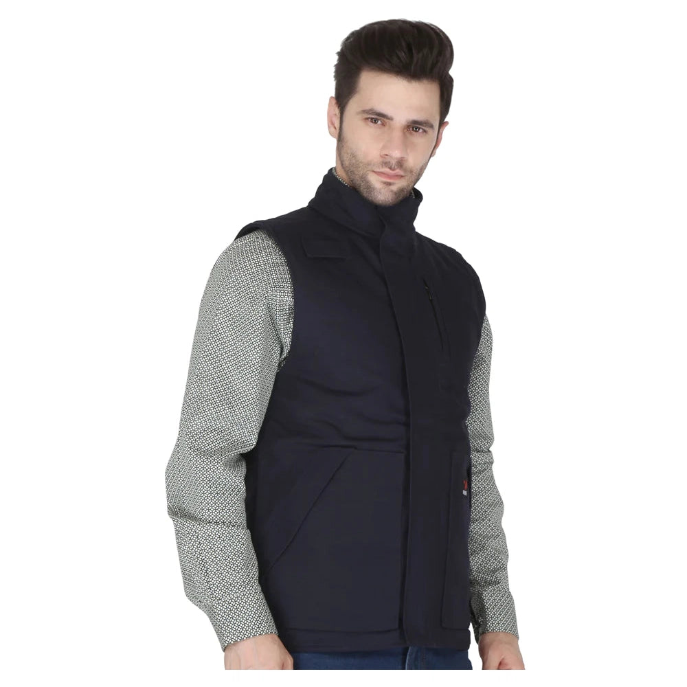 Forge FR MFRVST-001 Canvas Duck Vest - Navy