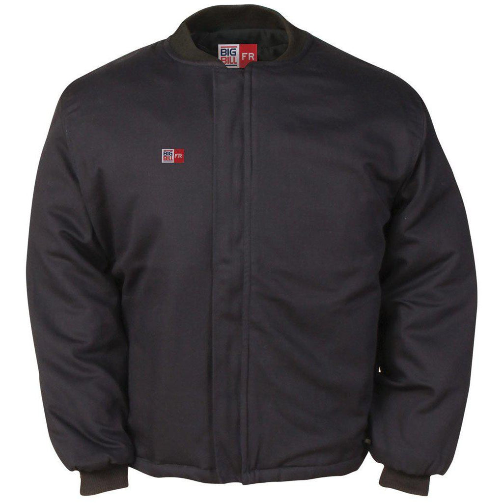 Big Bill FR L2N1US7-NAY Navy Vest Lined Jacket - Fire Retardant Shirts.com