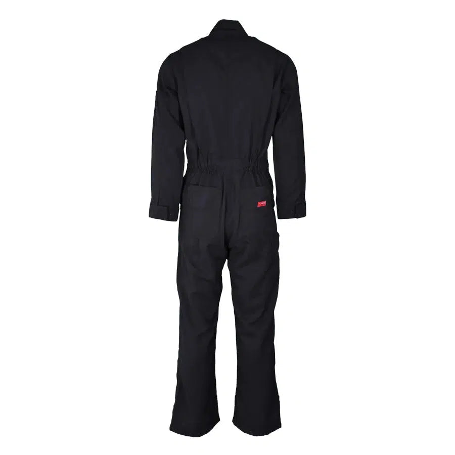 LAPCO FR CVDHF6NY Navy 6.5oz. FR Deluxe 2.0 Coverall-Fire Retardant Shirts.com