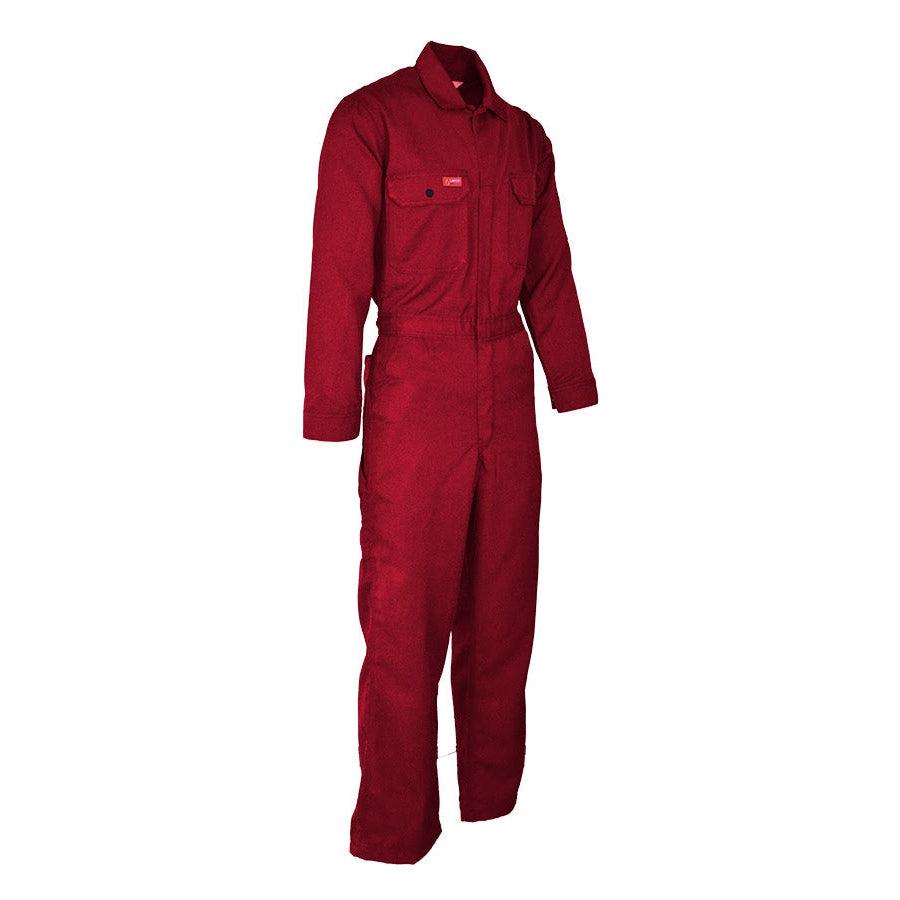 LAPCO FR CVDHF6RE Red 6.5oz. FR Deluxe 2.0 Coverall-Fire Retardant Shirts.com