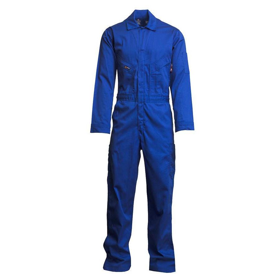 LAPCO FR CVFRD7RO Royal 7oz. FR Deluxe Coveralls-Fire Retardant Shirts.com